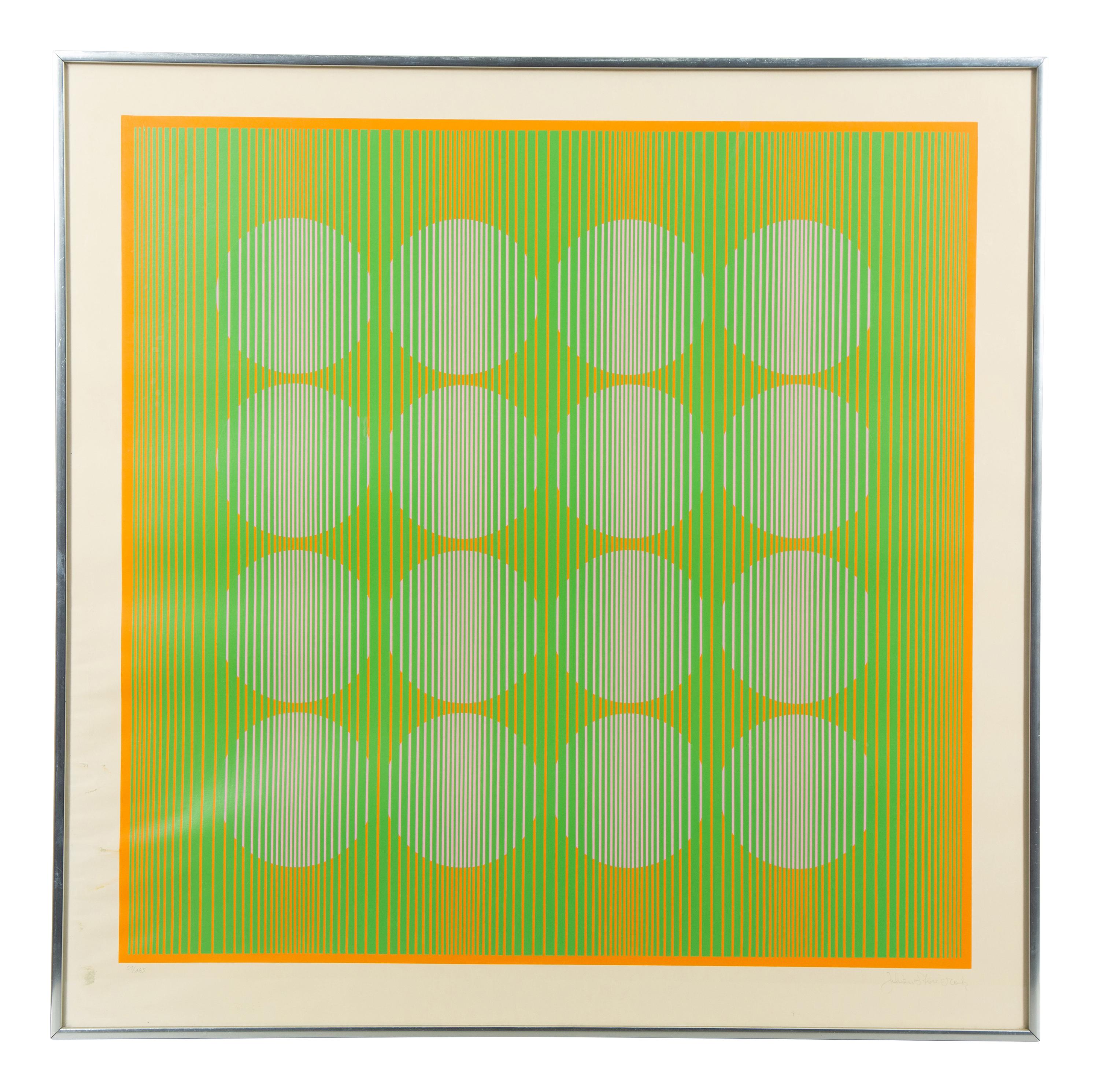 Untitled (Green and orange)