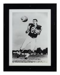 A Group of Six Photographs Depicting Mike Ditka as Chicago Bears Player Formerly Displayed at Mike Ditka’s Restaurant
