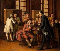 Cabinet des médailles a la Bibliothèque royale