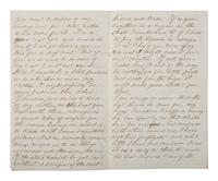 [CIVIL WAR]. 3 war-date letters, highlighted by ALS from Captain William H. Silsby, 10th Iowa Infantry, discussing the arming of formerly enslaved African Americans. Camp near Jacinto, MS, 17 August 1862.