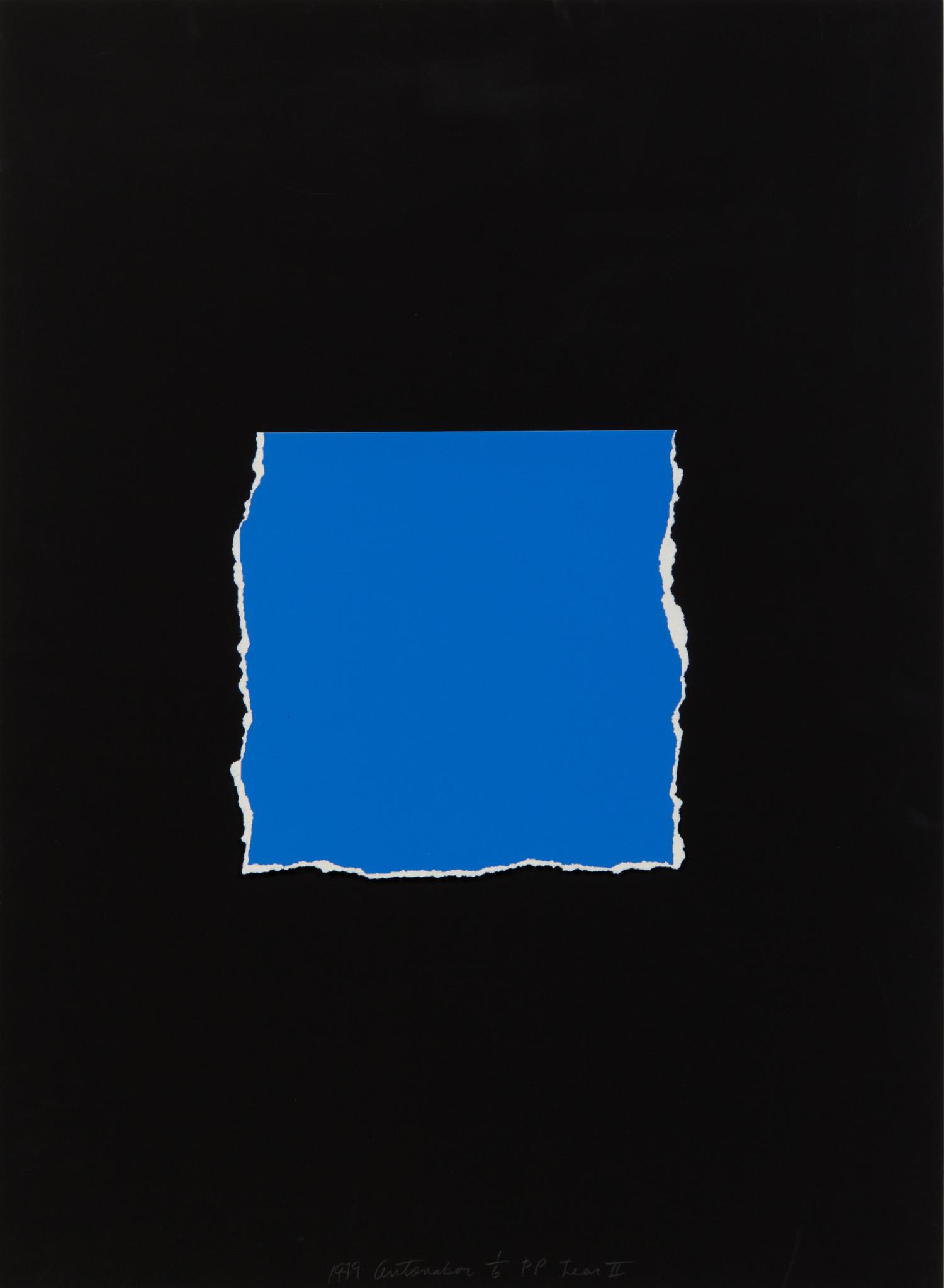 Stephen Antonakos, (American/Greek, 1926-2013), Tear II, 1999