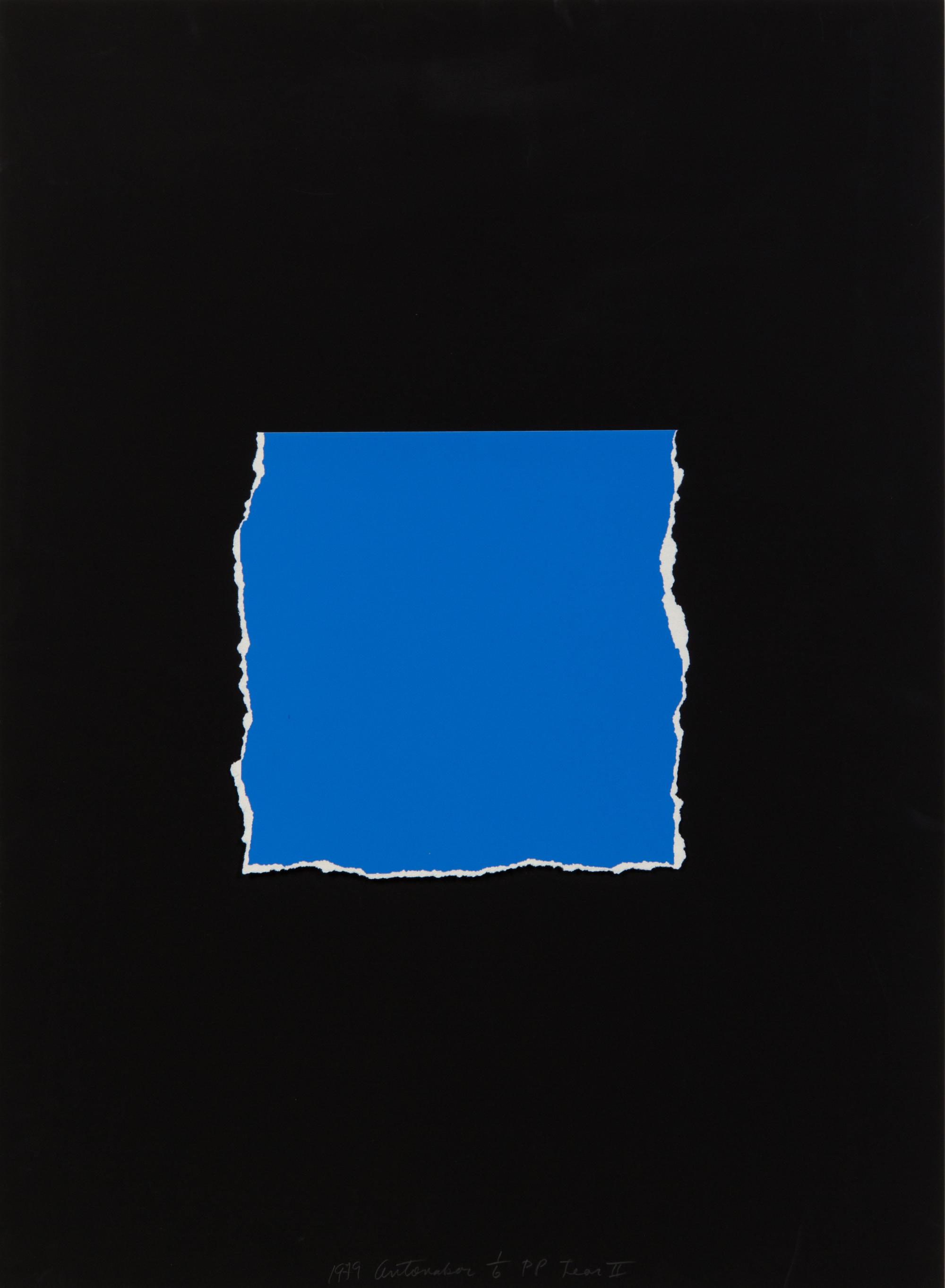 Stephen Antonakos, (American/Greek, 1926-2013), Tear II, 1999
