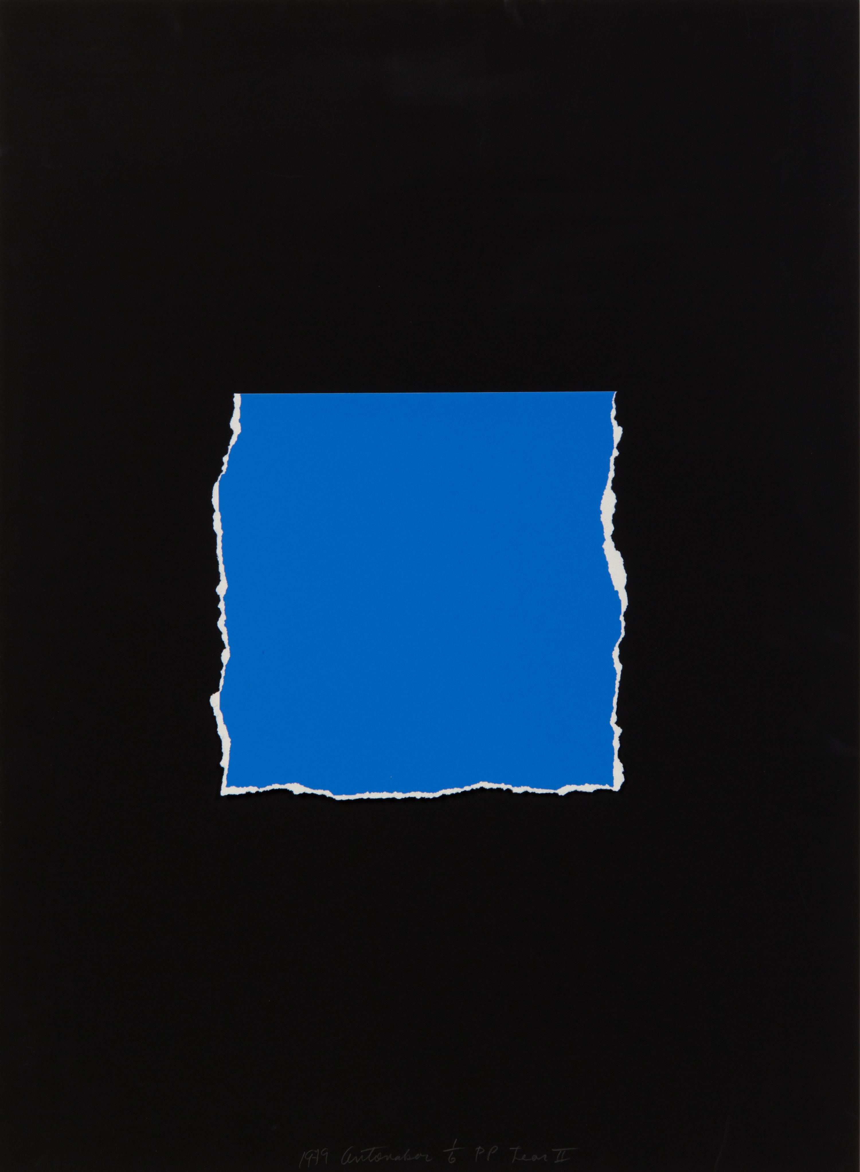 Stephen Antonakos, (American/Greek, 1926-2013), Tear II, 1999