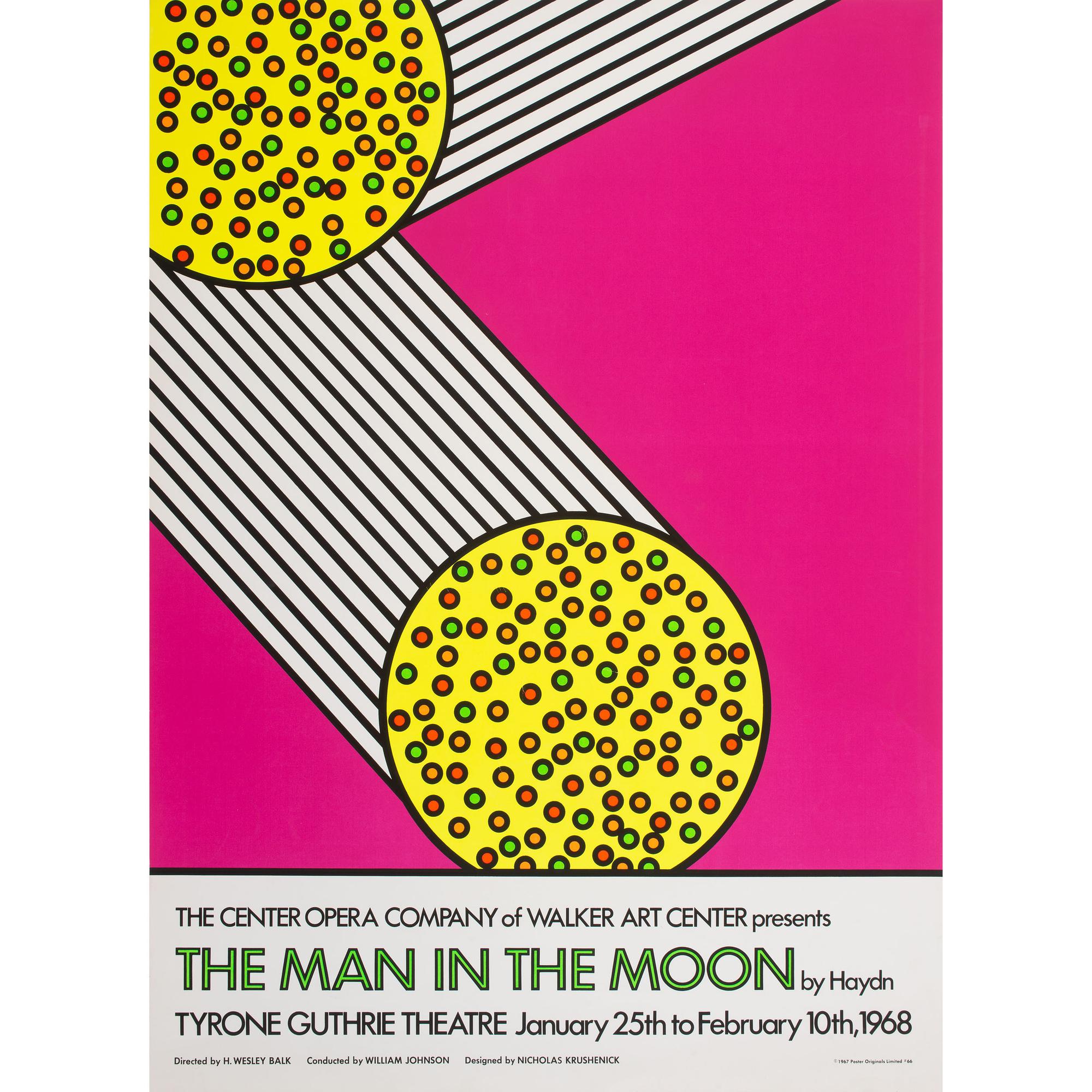 Nine Posters Advertising Dance, Film and Music Events