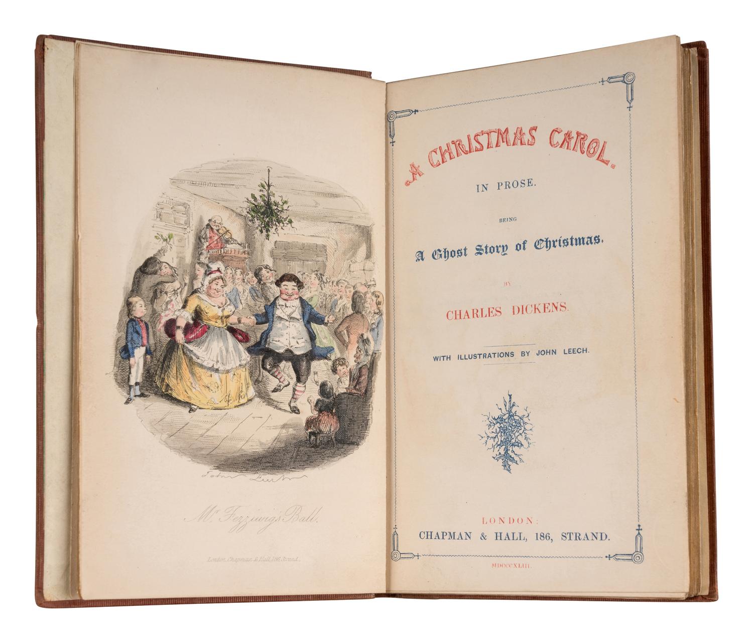 DICKENS, Charles (1812-1870). [Christmas Books]. 1843-1848.