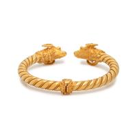 YELLOW GOLD AND DIAMOND CUFF BRACELET