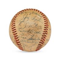 A 1951 Philadelphia Athletics Team Signed Autograph Baseball Featuring Connie Mack and Chief Bender (PSA Letter of Authenticity)