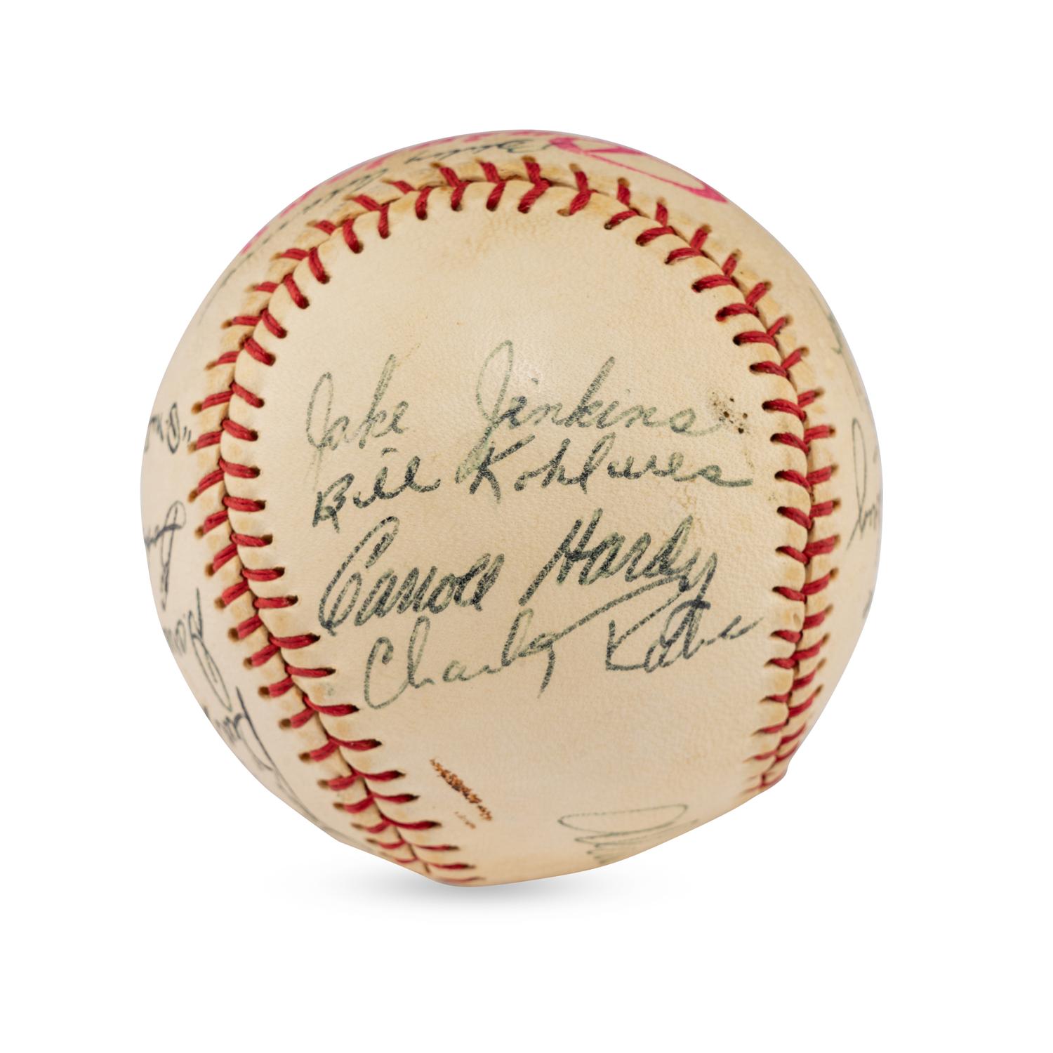 A 1959 Seattle Rainers Team Signed Autograph Baseball (JSA Letter of Authenticity)
