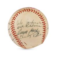A 1959 Seattle Rainers Team Signed Autograph Baseball (JSA Letter of Authenticity)