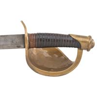 US Model 1860 Naval Cutlass by Ames with Scabbard