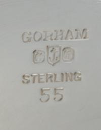 An American Silver Tea and Coffee Service, Gorham Mfg. Co., Providence, RI, comprising a coffee pot, a teapot, a kettle on stand, a cre