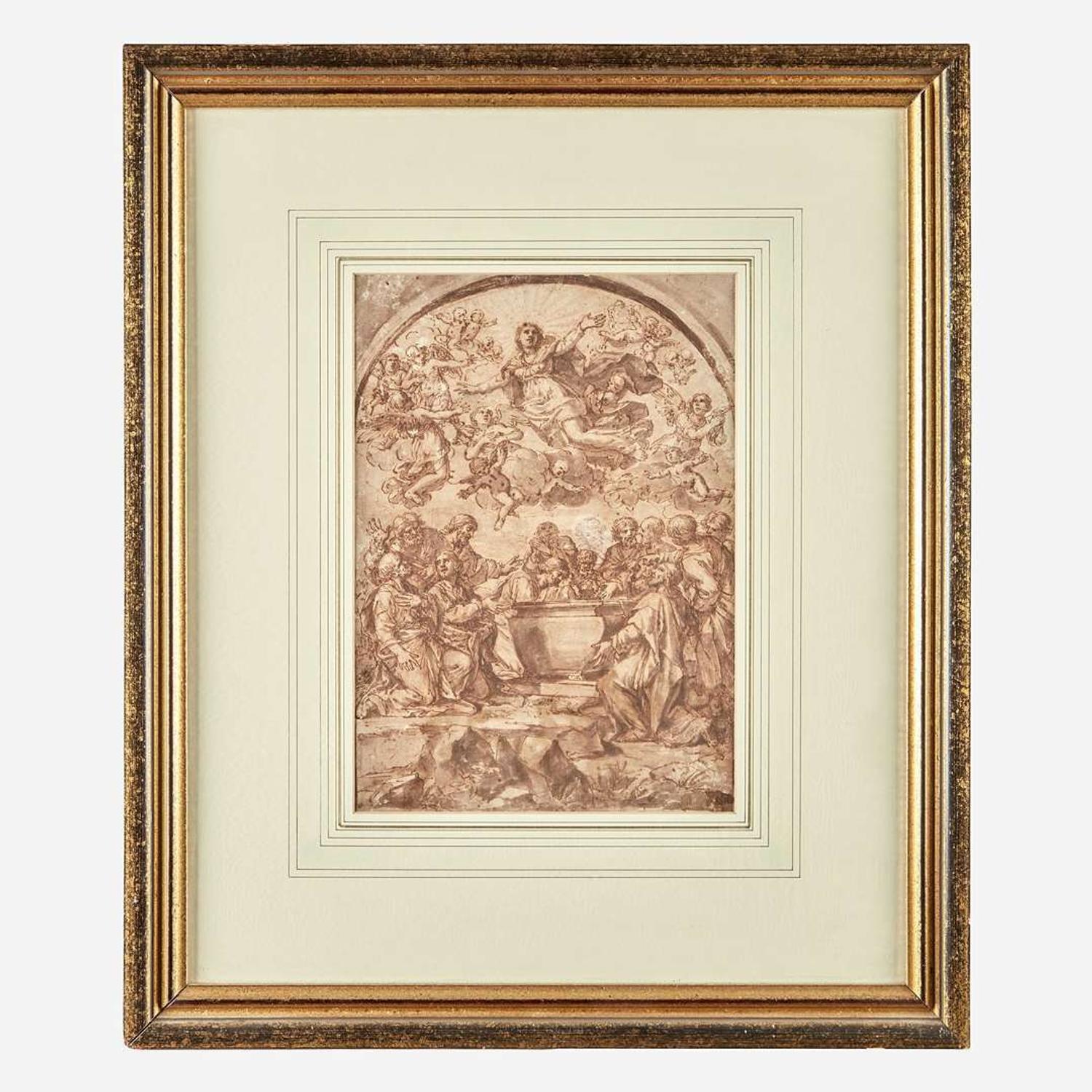 Attributed to Giacinto Gimignani (Italian, 1606–1681) The Ascension of the Virgin