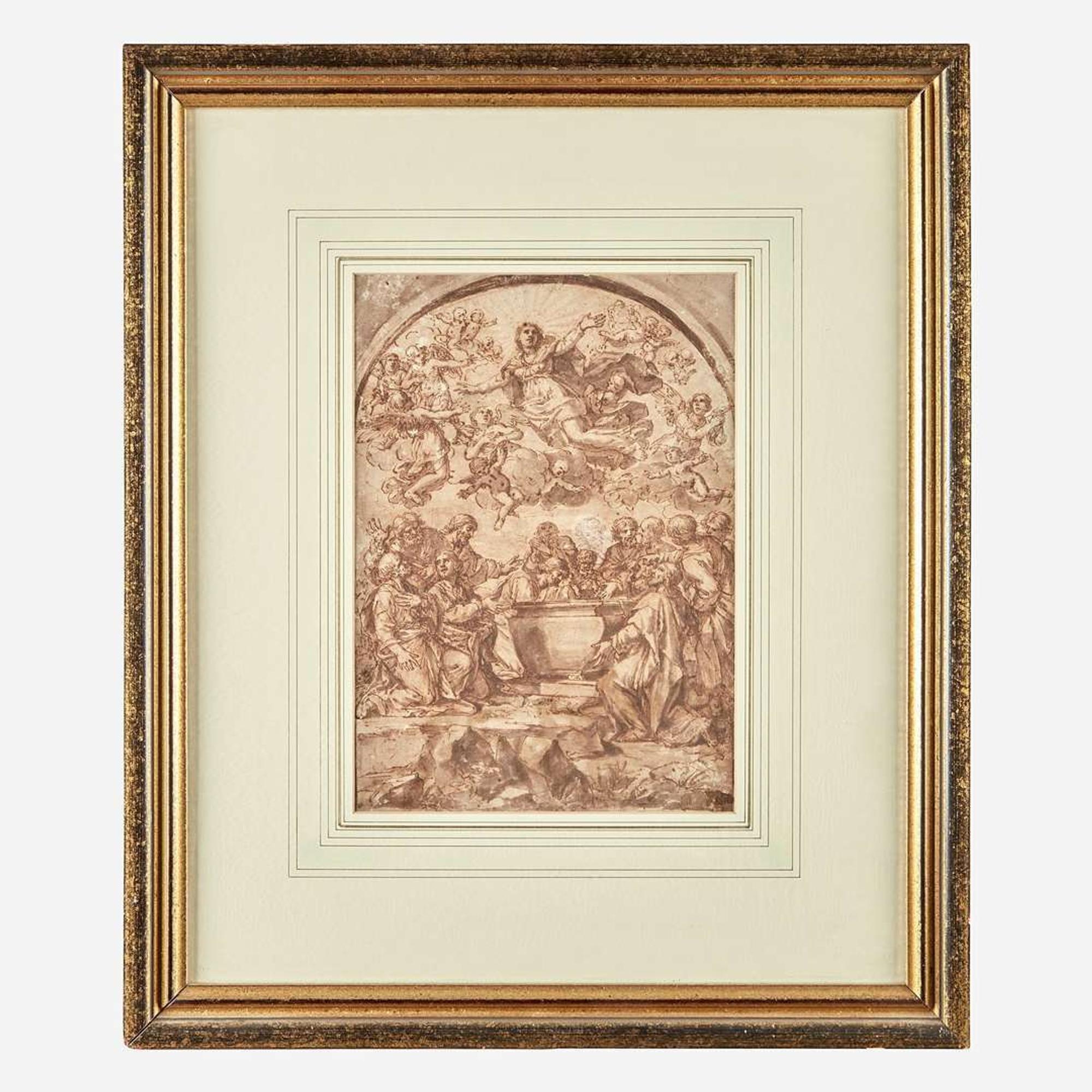 Attributed to Giacinto Gimignani (Italian, 1606–1681) The Ascension of the Virgin
