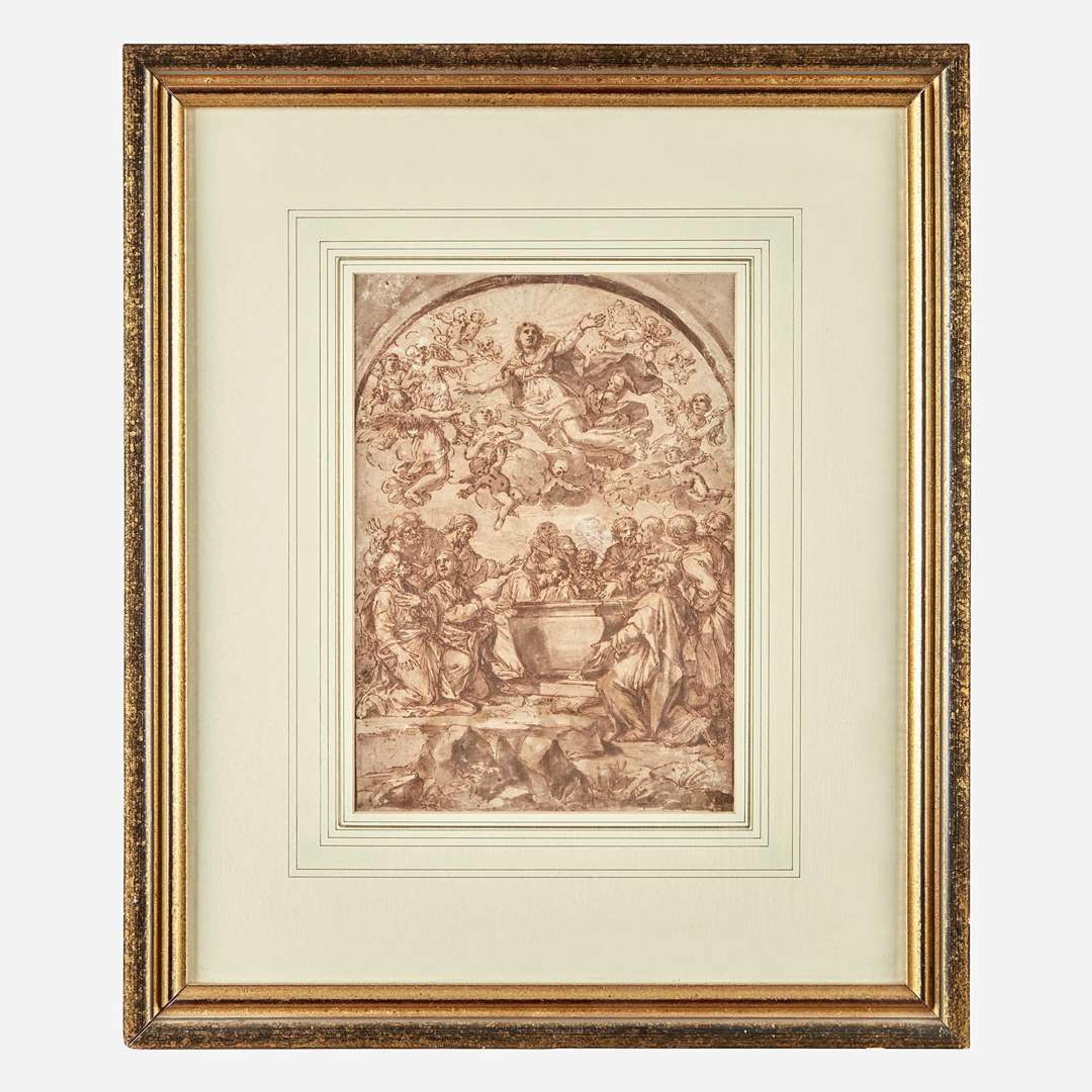 Attributed to Giacinto Gimignani (Italian, 1606–1681) The Ascension of the Virgin