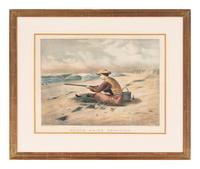 [Prints] Currier and Ives. Beach Snipe Shooting