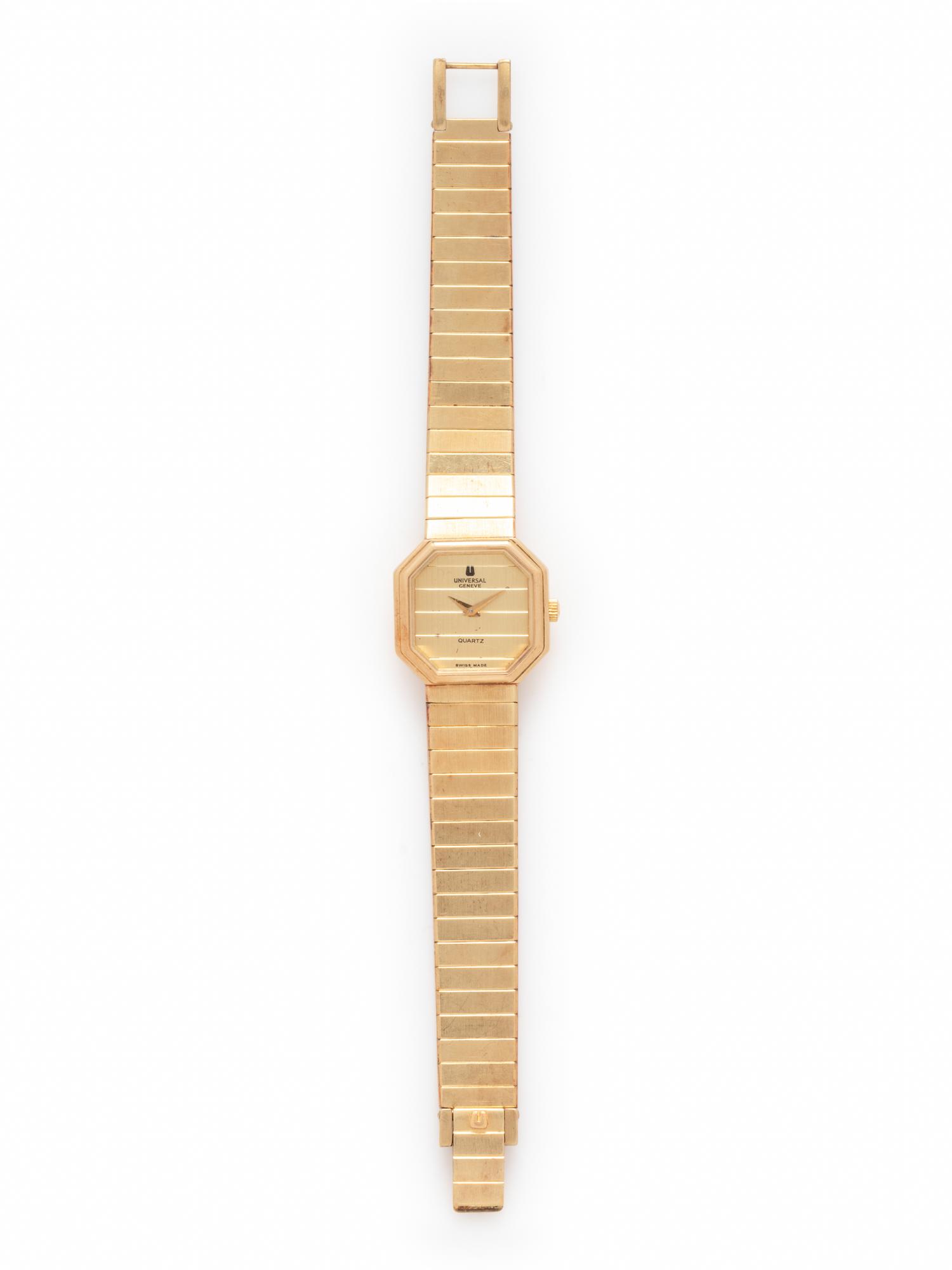 UNIVERSAL GENEVE, 14K YELLOW GOLD WRISTWATCH