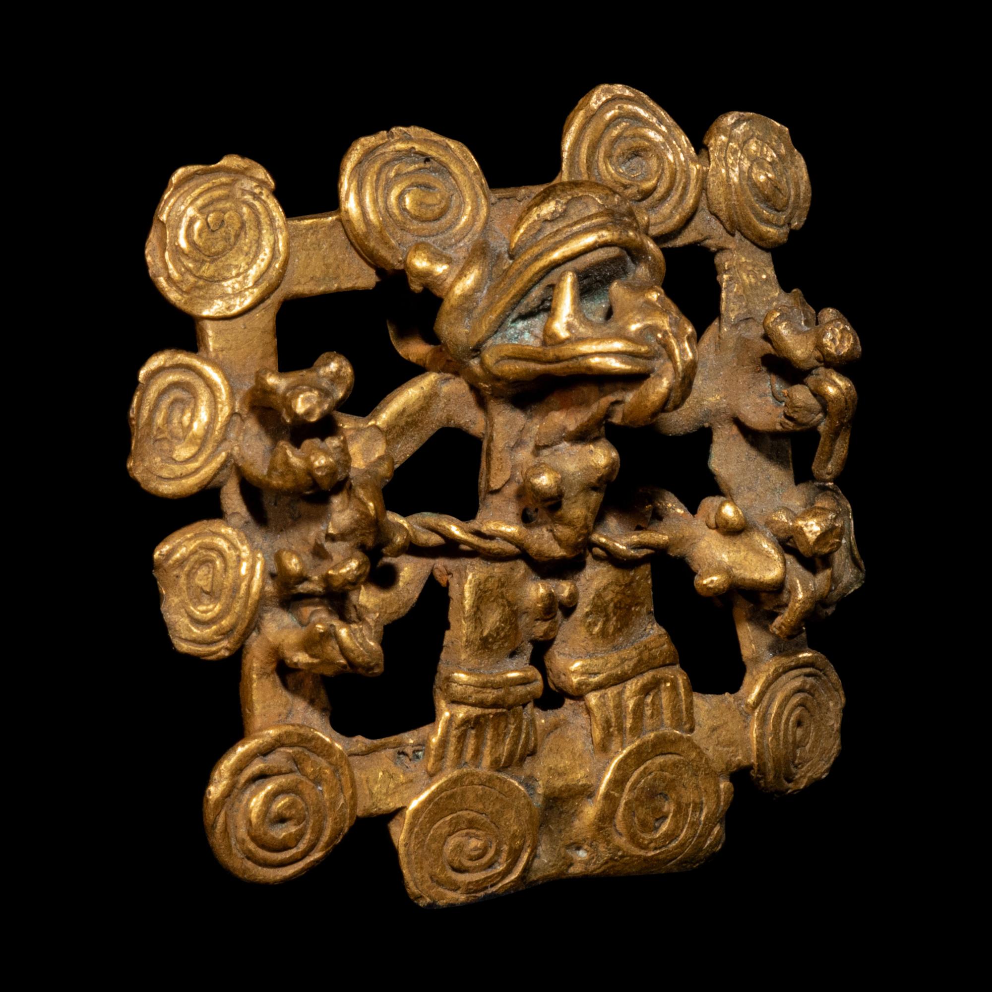 A Costa Rican Tumbaga Figure