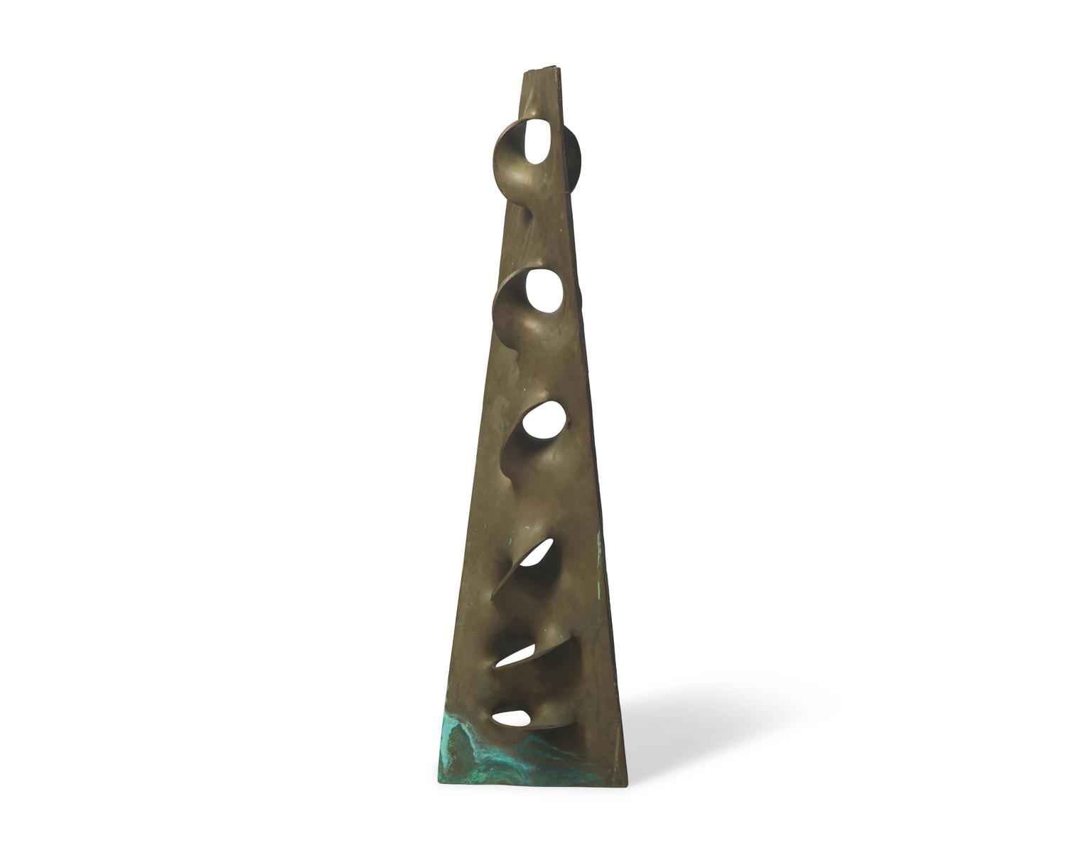 Pierced Tapering Wedge (helical apertures)