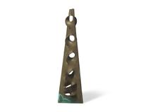 Pierced Tapering Wedge (helical apertures)