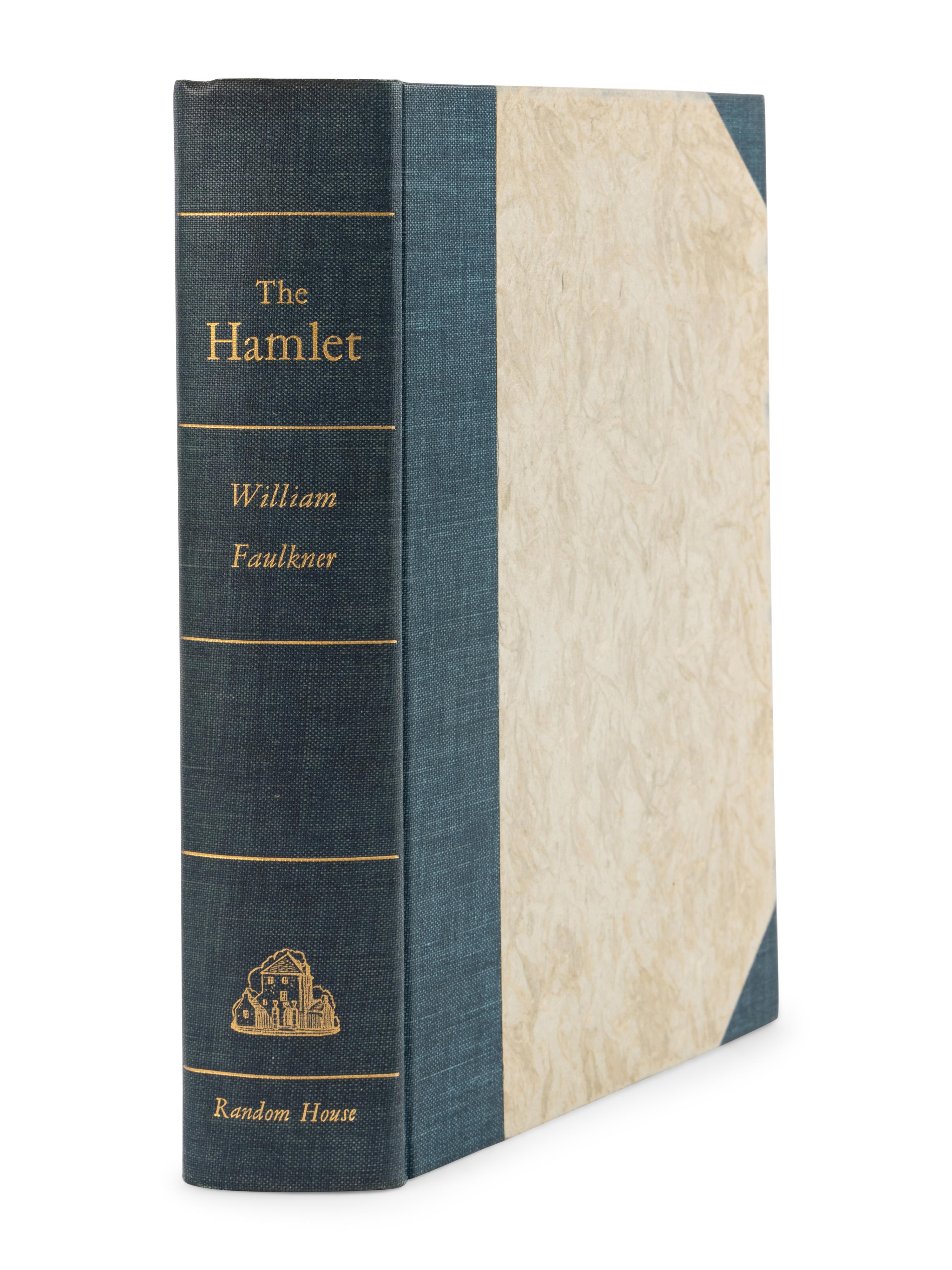 FAULKNER, William (1897-1962). The Hamlet . New York: Random House, 1940.