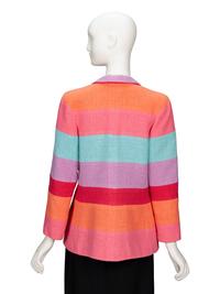 Chanel, Striped Cotton Tweed Jacket