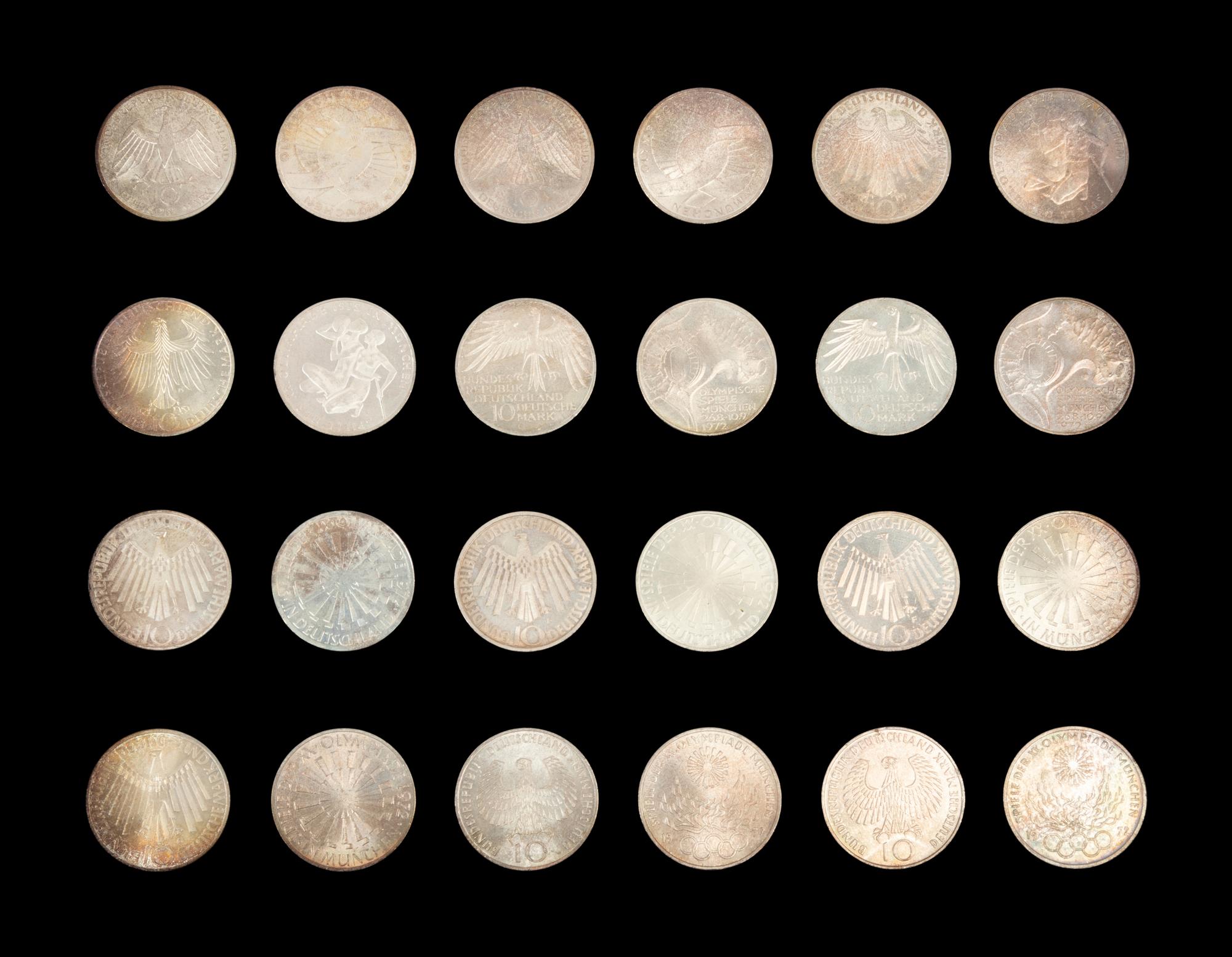 [INTERNATIONAL] A Collection of World Cup and Olympic Games Commemorative Coins