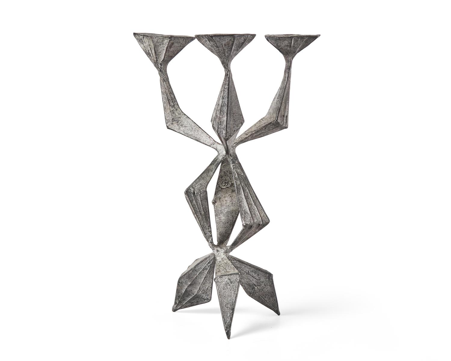 Lynn Chadwick (British, 1914-2003) - Three Branched Candle Holder III