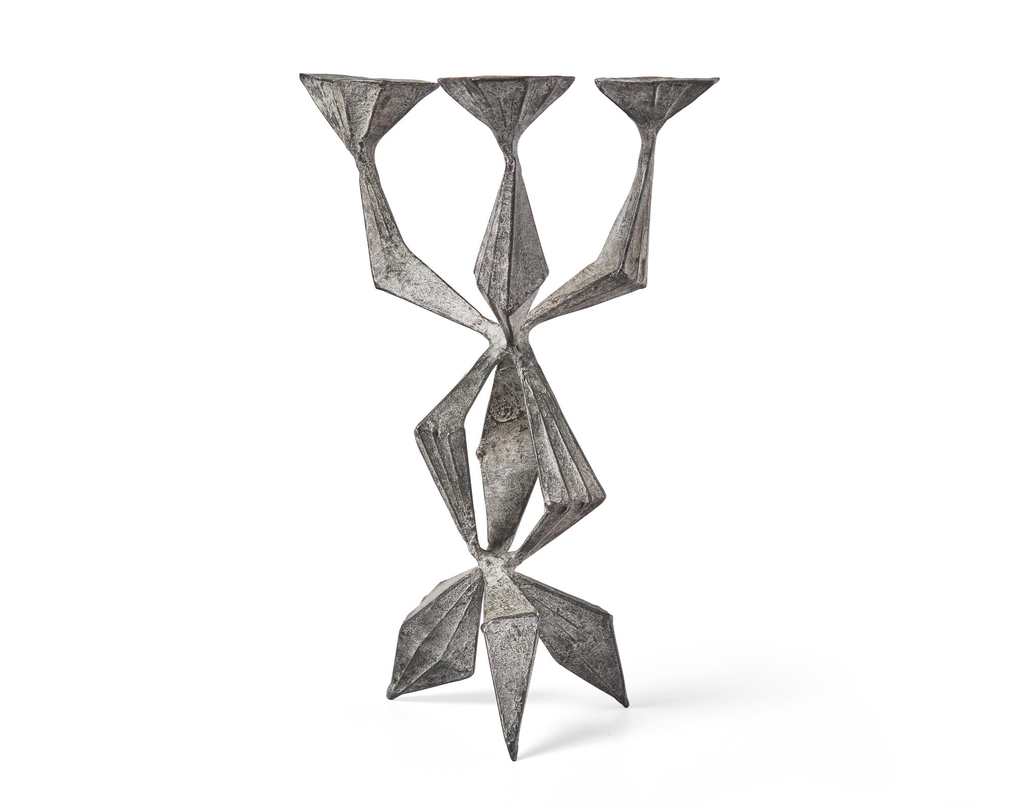 Lynn Chadwick (British, 1914-2003) - Three Branched Candle Holder III