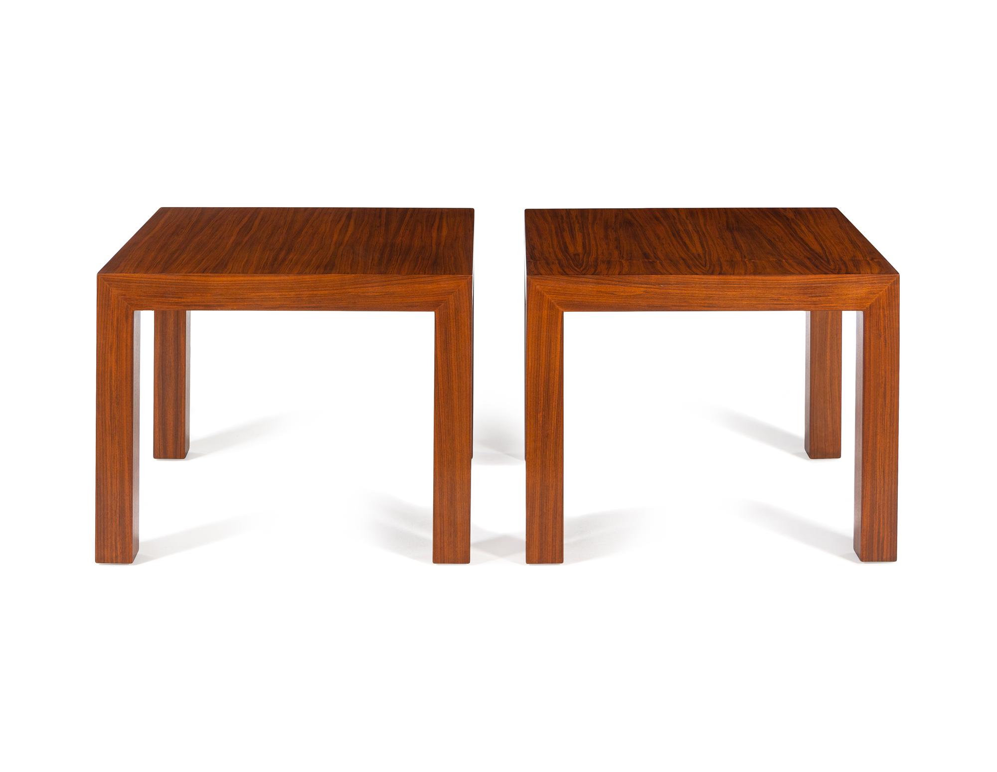 Pair of Custom 'Parsons' Occasional Tables, c. 1950s