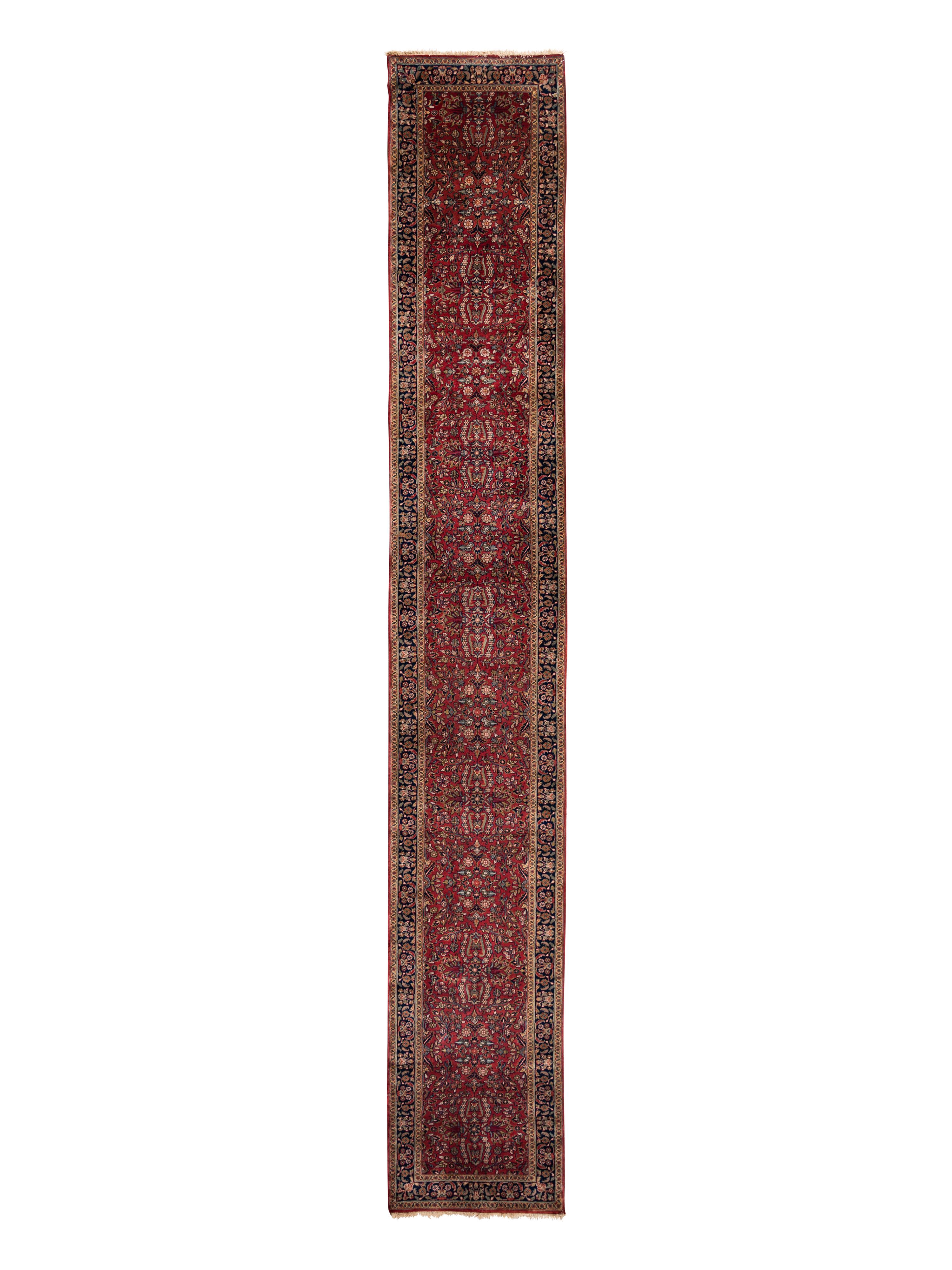 A Sarouk Wool Runner