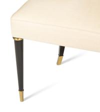 A Set of Ten Art Deco Ebonized Dining Chairs Attributed to Maison Jansen