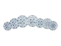 A Group of Royal Copenhagen and Porzellanfabrik Moschendorf Porcelain Tablewares