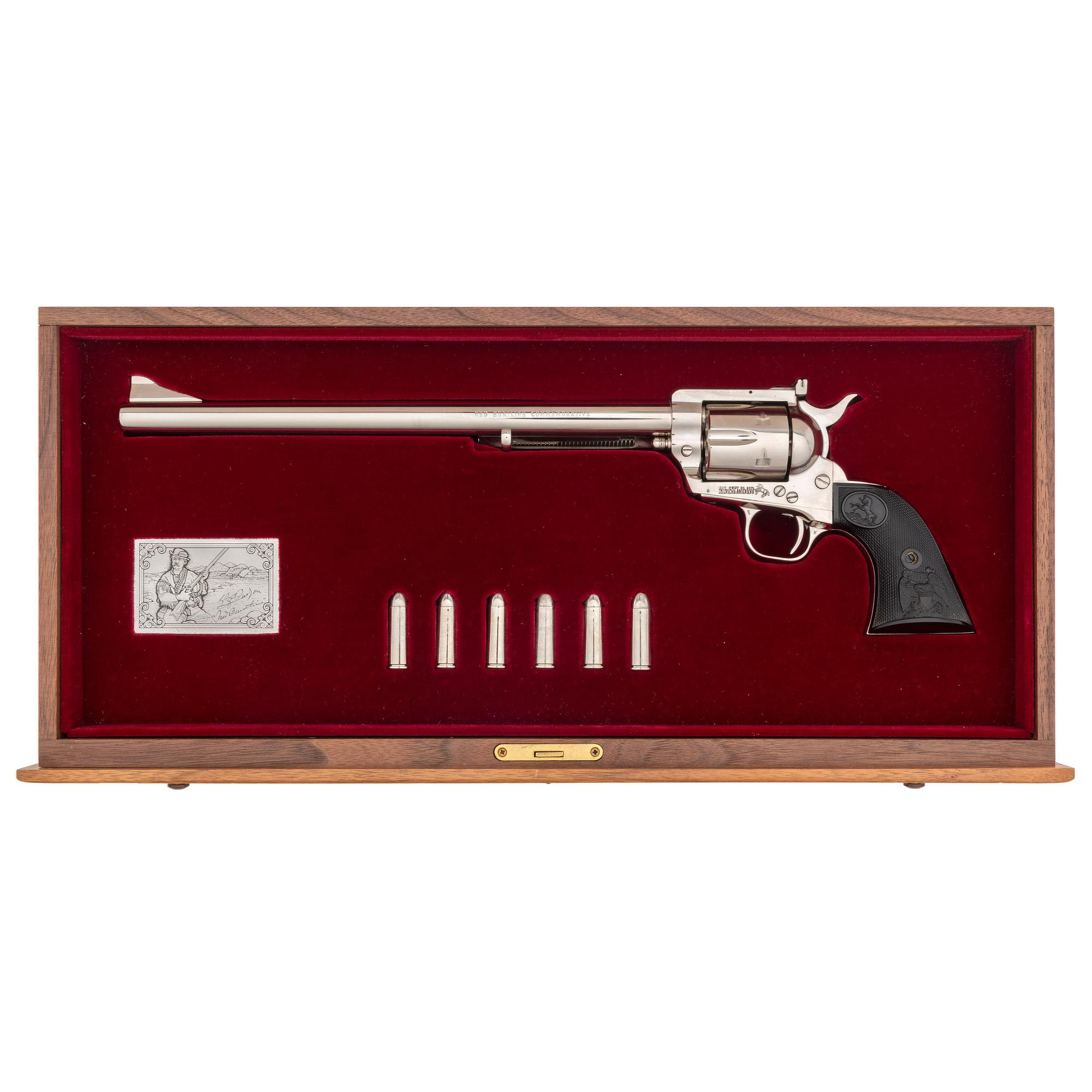 *Colt Buntline .45 Commemorative Revolver in Display Case