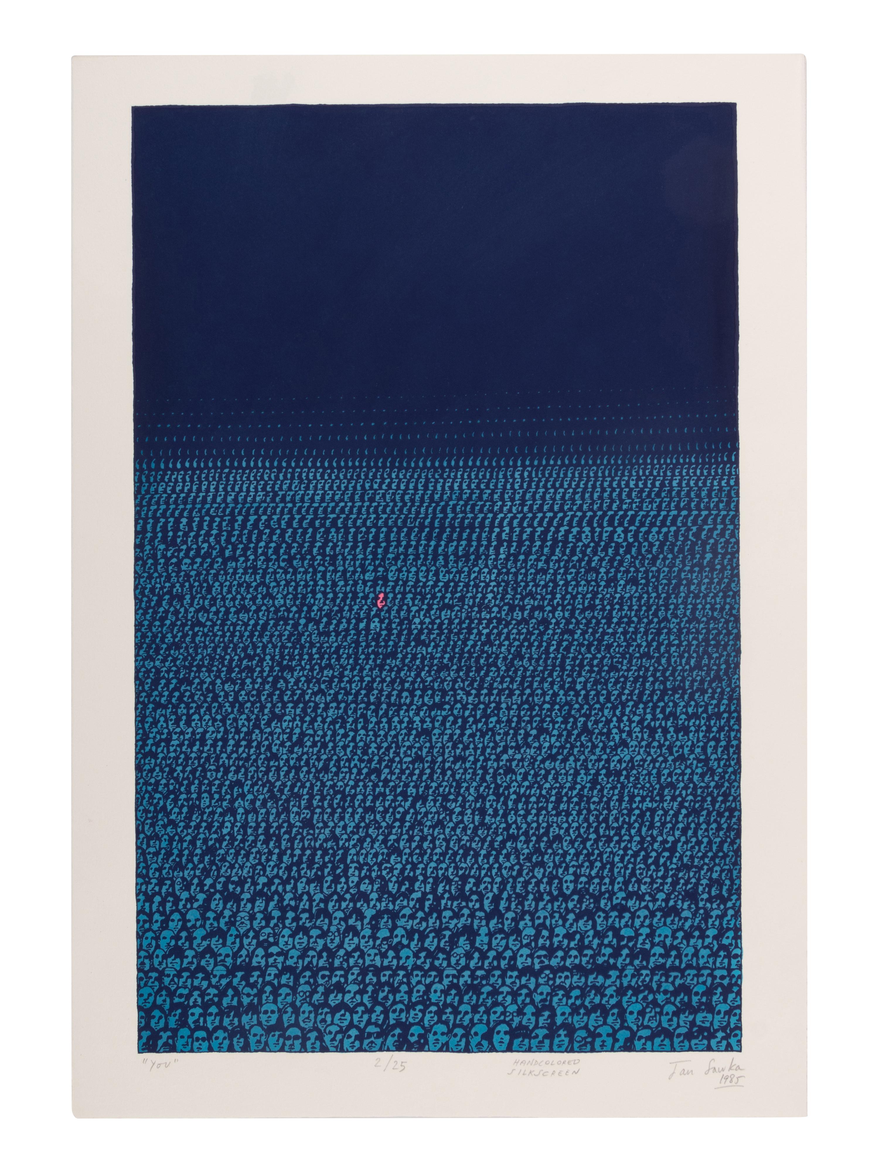 Eight Silk Screens (complete portfolio including cloth case)