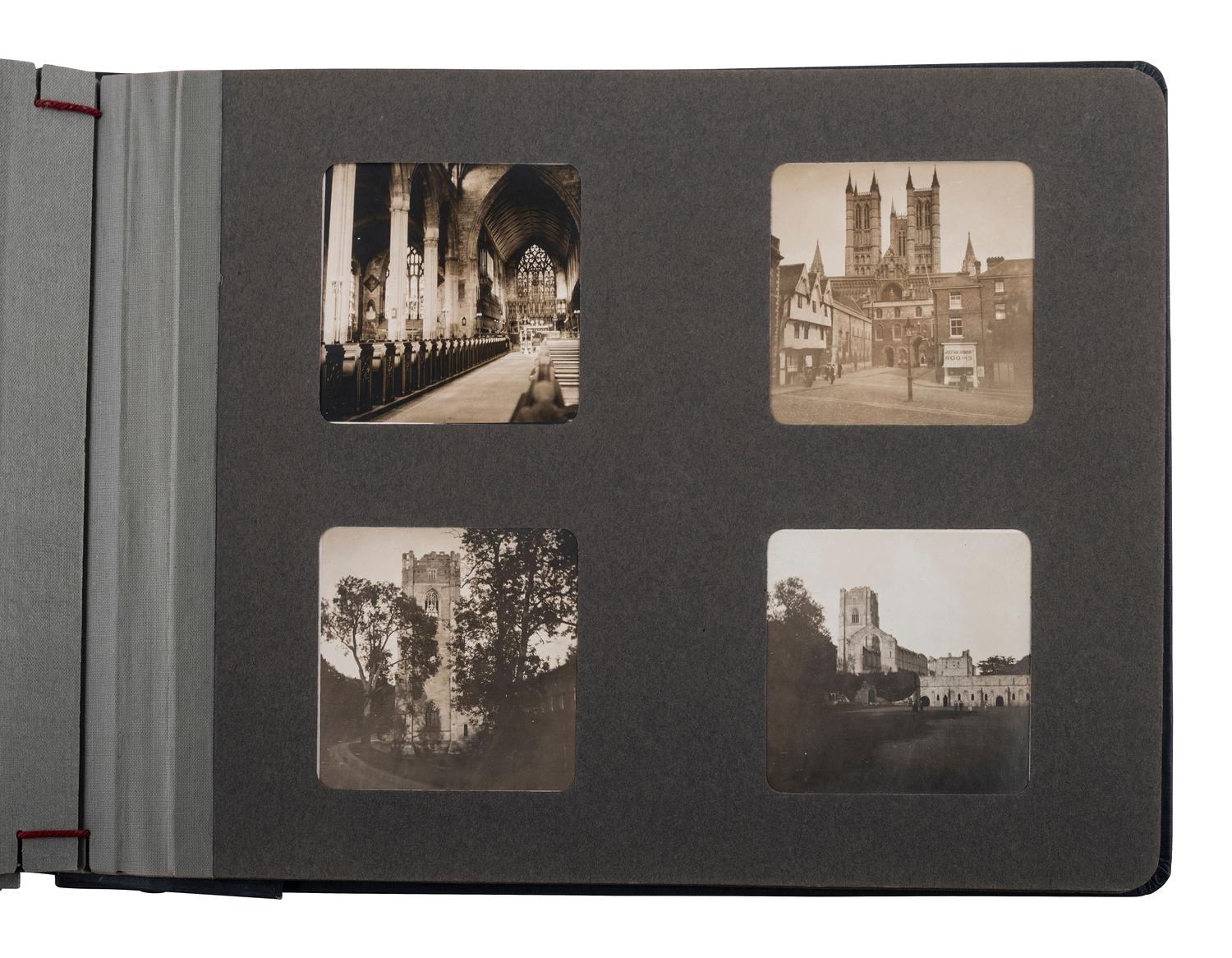 [EARLY PHOTOGRAPHY - TRAVEL]. European travel album [ With :] Havana, Cuba album.