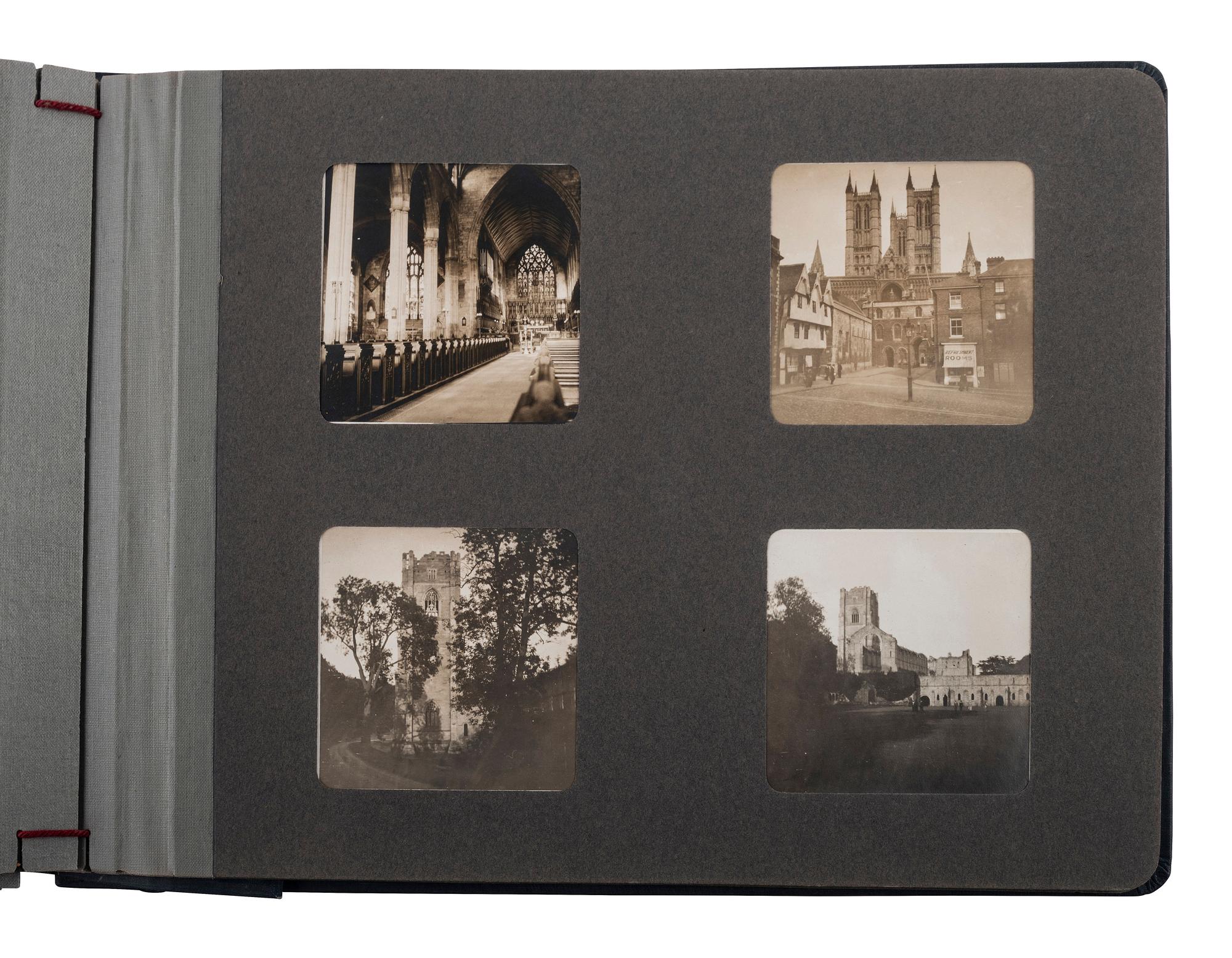 [EARLY PHOTOGRAPHY - TRAVEL]. European travel album [ With :] Havana, Cuba album.