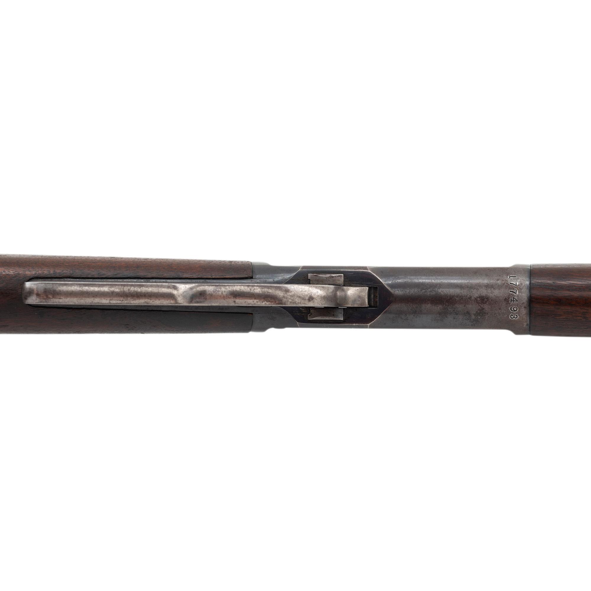 ** Winchester Model 1892 with Button Magazine and Replaced Barrel