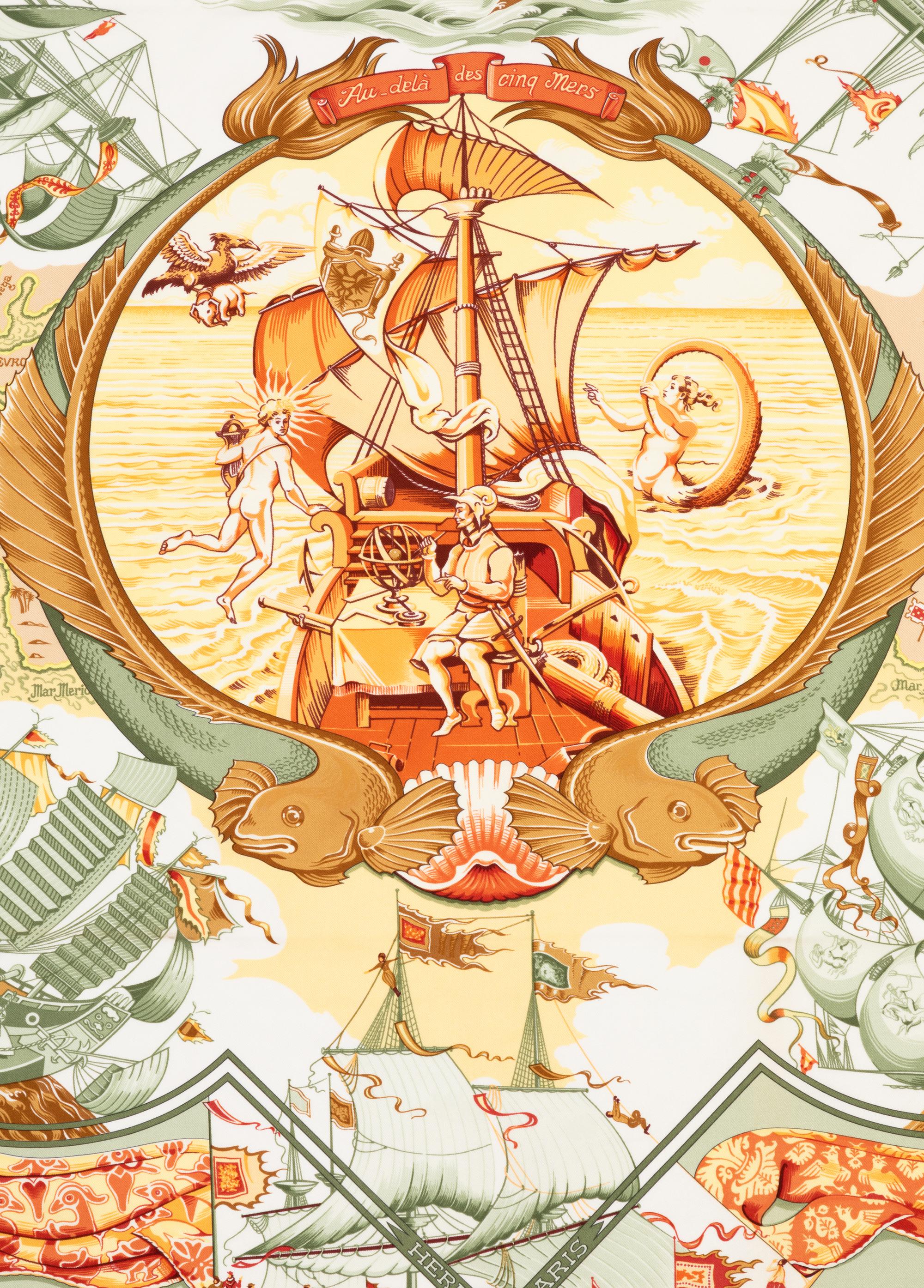Hermès 90cm Silk Scarf