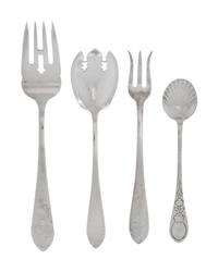 An American Silver Flatware Service