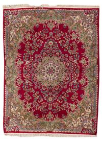 A Kirman Wool Rug, 6 feet 1 inch x 4 feet 9 inches.