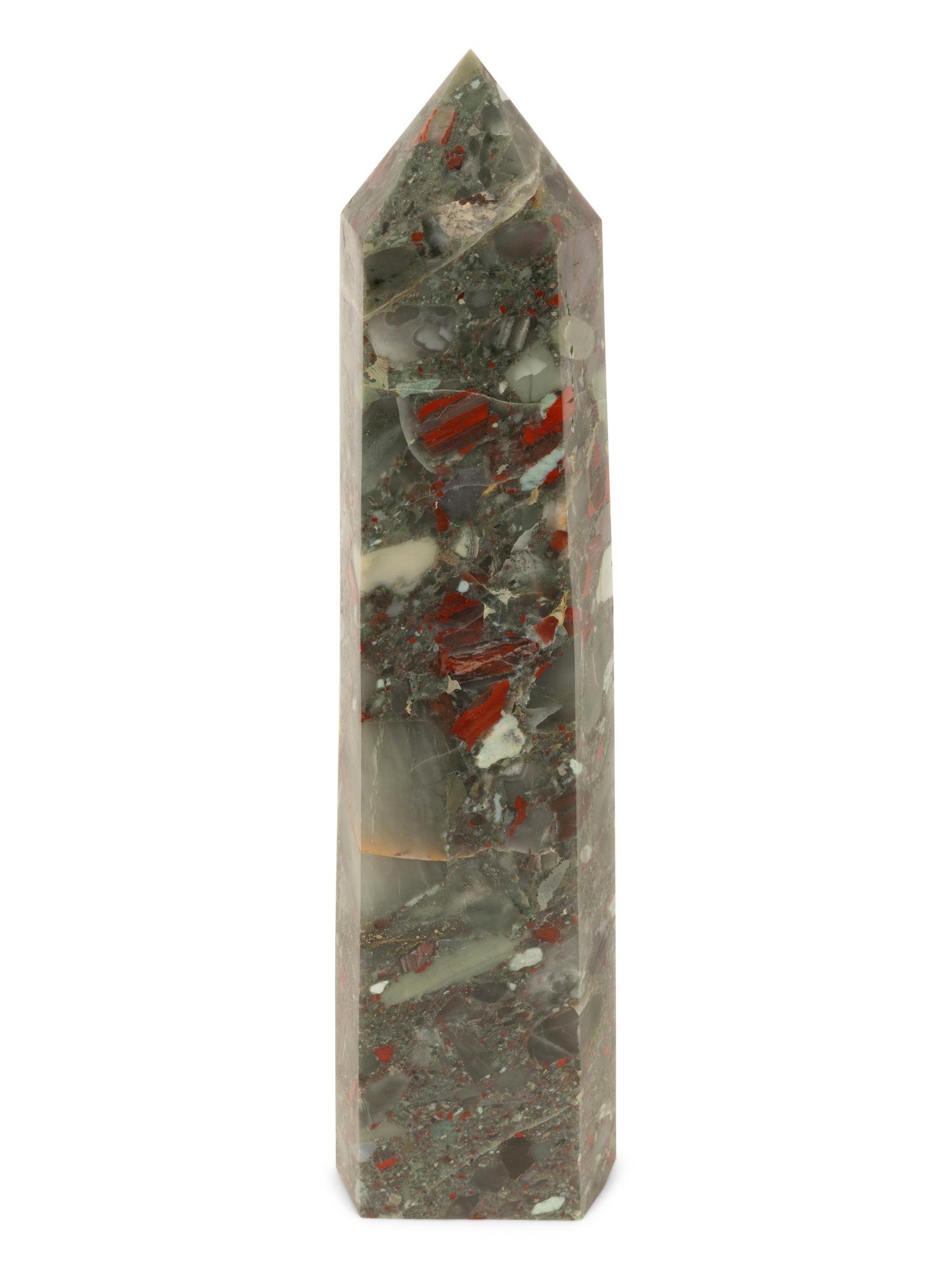 A Solid Agate Obelisk