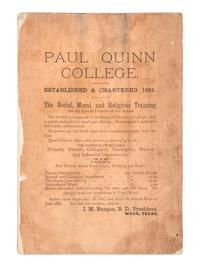 [AFRICAN AMERICANA - RELIGION]. A group of 8 items related to the American Methodist Episcopal Church (A.M.E.), incl. photograph and "Minutes" from conferences held in Pennsylvania and West Texas.