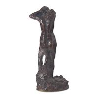 Pierre Bonnard (French, 1867-1947) — Femme Nue Debout, Bras Levés Derrière la Tête, after 1948