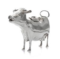 A George V Silver Creamer, William Comyns & Son, London, 1920, in the form of a dairy cow.