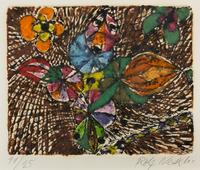 Rolf Nesch, (German, 1893-1975), Blume
