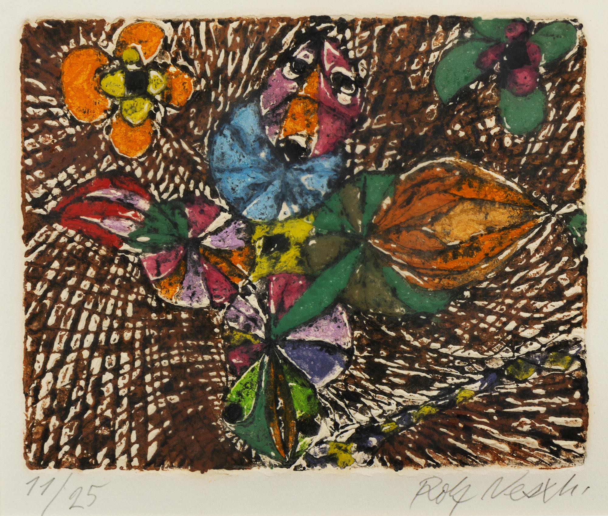 Rolf Nesch, (German, 1893-1975), Blume