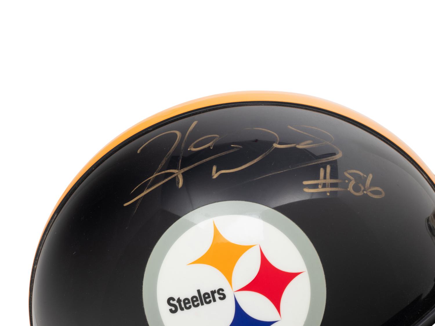 A Group of Signed Autograph Football Items Including Joe Namath