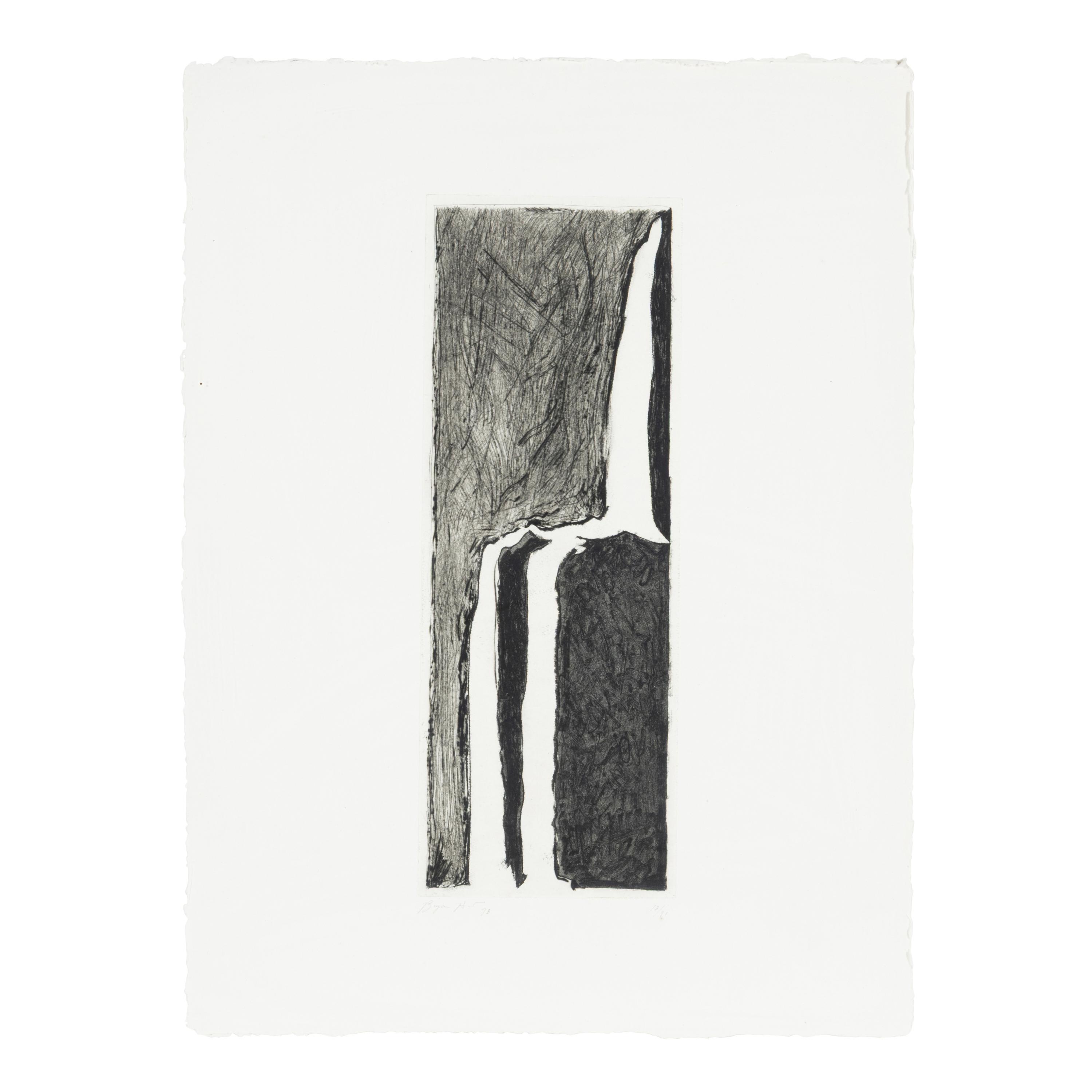 Bryan Hunt (American, b. 1947) — Ghosts, 1979 (portfolio of 4)