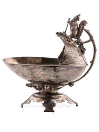 An Elaborate Figural Victorian Silverplated Centerpiece