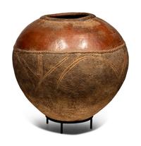 A Bobo Earthenware Storage Container